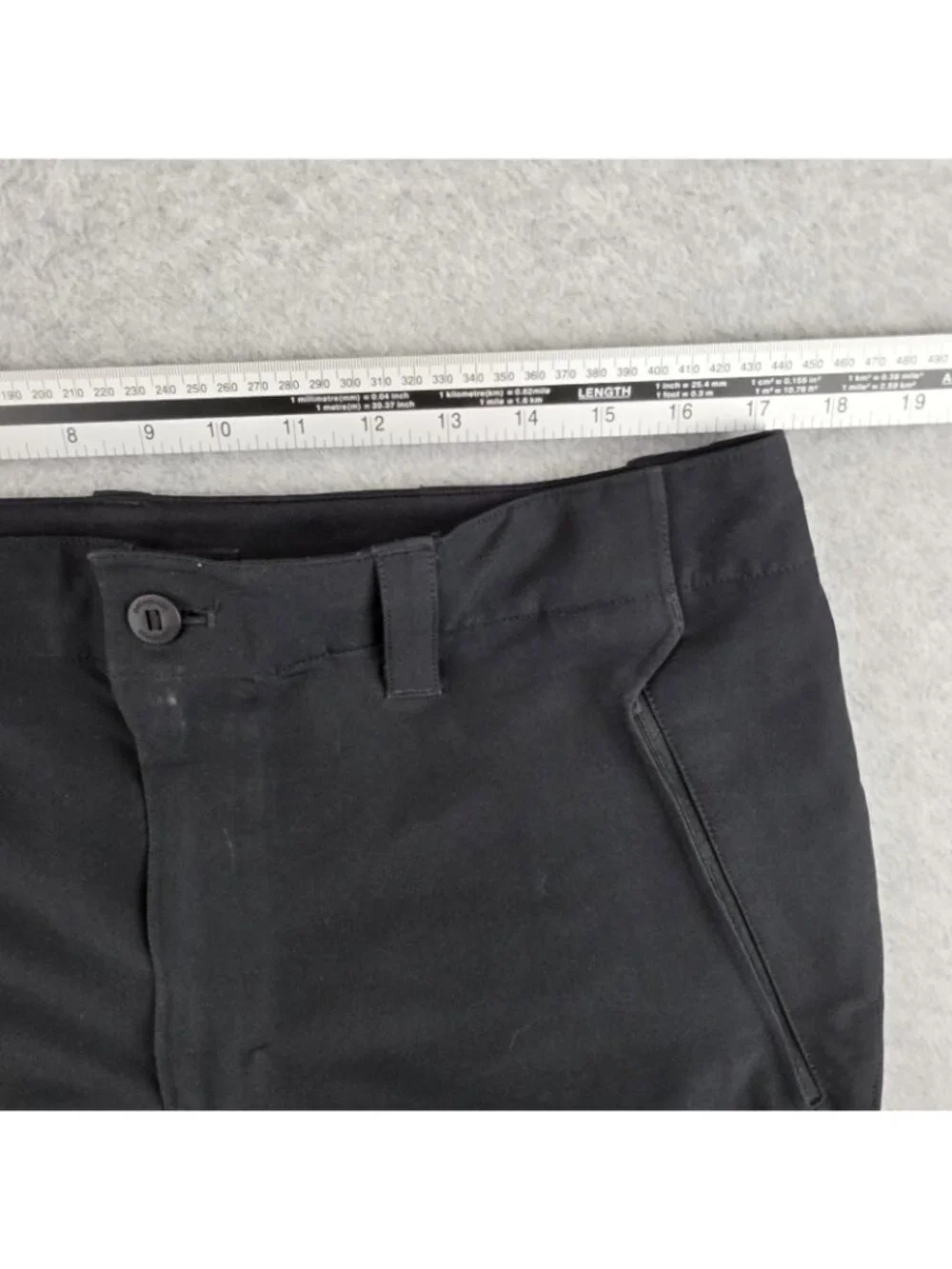 Patagonia Point Peak Trail Pants Mens 35x32 Black Stretch Hiking Travel